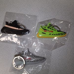 3 Yeezy Keychains
